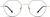 Front view of Geometric Glasses 157721 in Black thumbnail