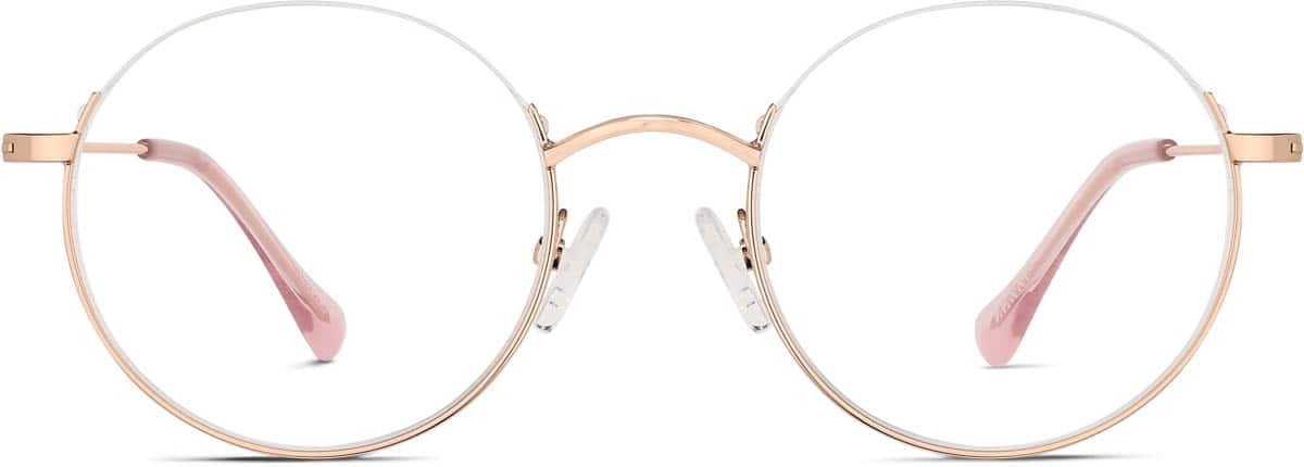 Pink Round Glasses #157819 | Zenni Optical