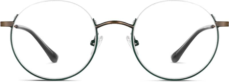 Green Round Glasses