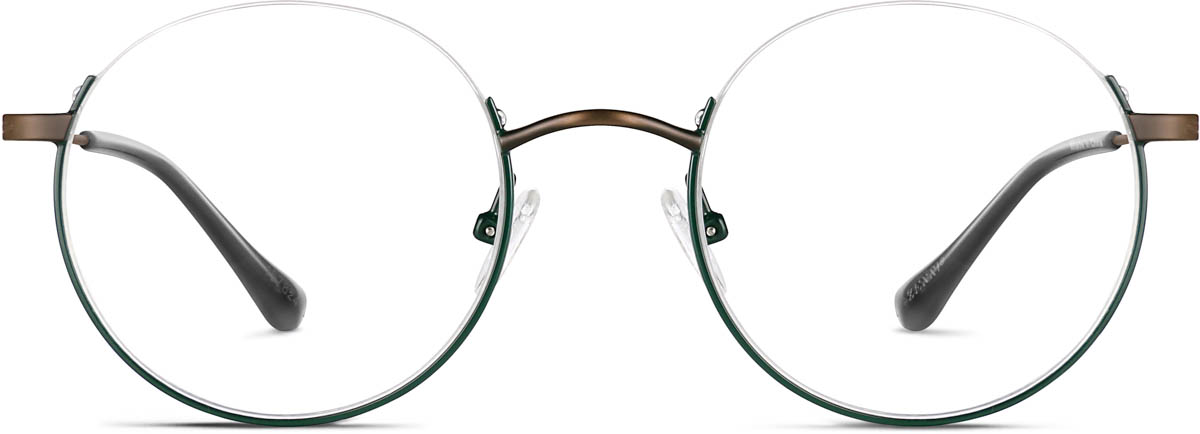 Green Round Glasses
