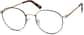 Angle view of Laze Glasses 158121 in Black thumbnail
