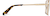 Side view of Unwind 158314 in Gold thumbnail