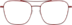 Unwind Glasses 158318 in Metallic Red
