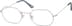 Geometric Glasses 158511 in Silver
