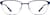 Front view of Browline Glasses 158916 in Navy thumbnail