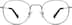 Round Glasses 159012 in Gray