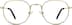 Round Glasses 159014 in Gold