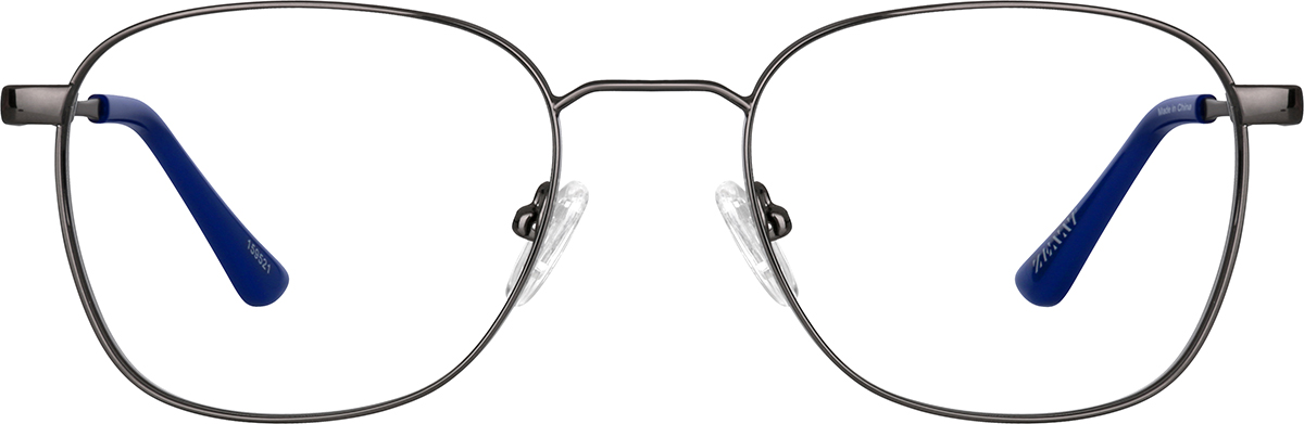 Graphite Square Glasses