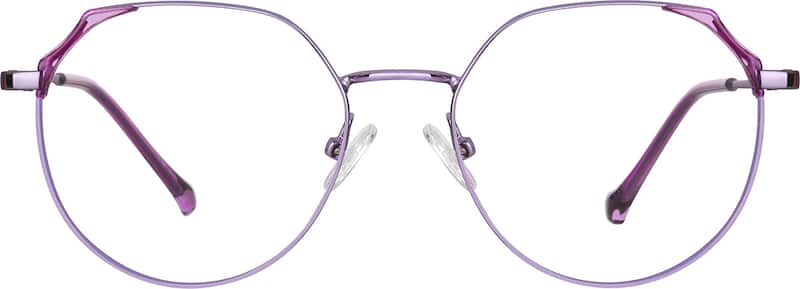 Purple Round Glasses