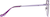 Side view of Round Glasses 159717 in Purple thumbnail