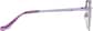 Side view of Round Glasses 159717 in Purple thumbnail