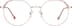 Round Glasses 159719 in Rose Gold