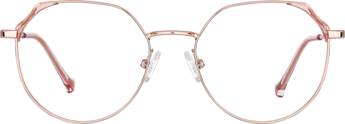 Stanley Rose Gold Frame Spectacles