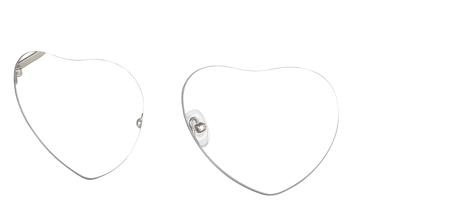 Lavender Premium Heart-Shaped Sunglasses #159817 | Zenni Optical