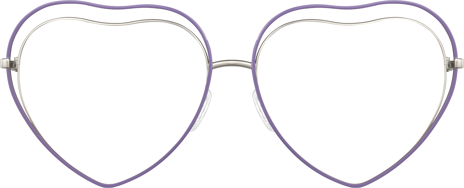Live Black Friday Deals | Lavender Premium Heart-Shaped Sunglasses