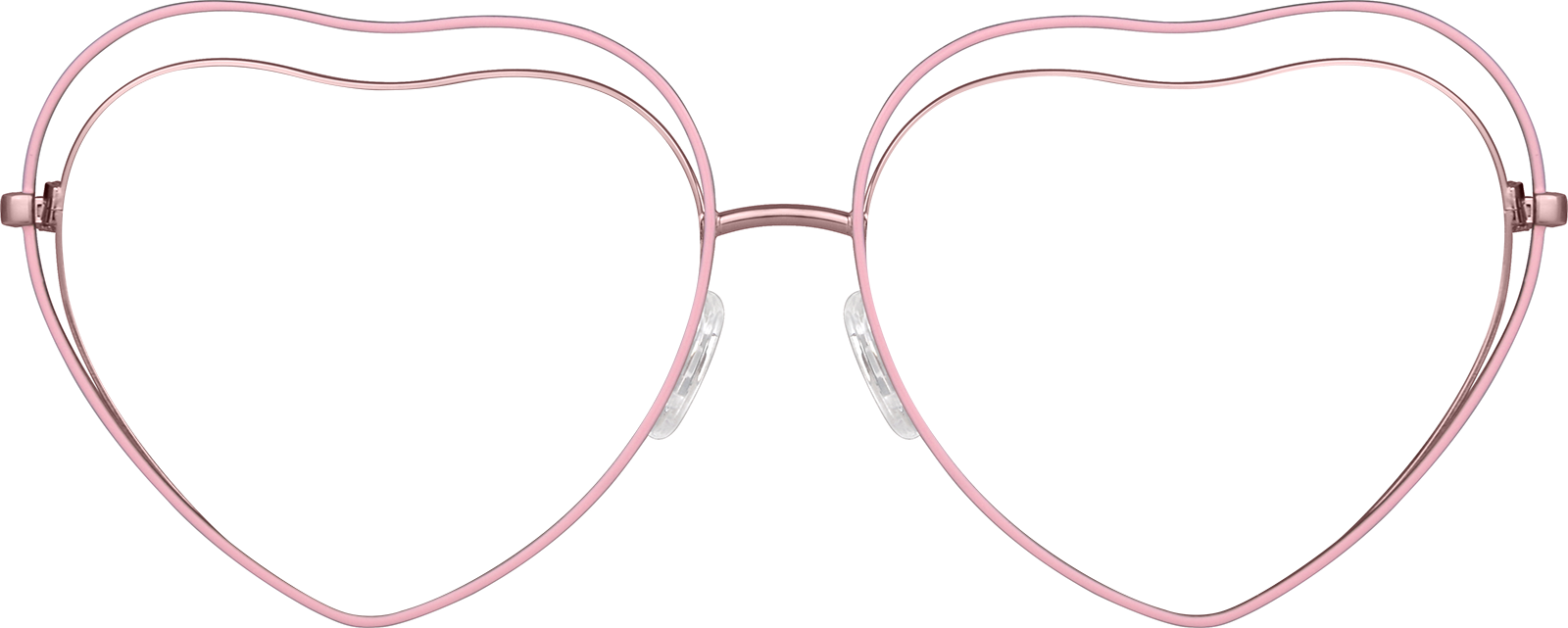 Lavender Premium Heart-Shaped Sunglasses #159817 | Zenni Optical