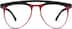 Aviator Glasses 159918 in Crimson