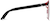 Side view of Aviator Glasses 159918 in Crimson thumbnail