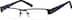 Rectangle Glasses 160312 in Gray