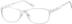 Oval Glasses 161130 in White