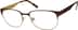 Oval Glasses 161515 in Brown