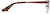 Side view of Browline Glasses 161715 in Brown thumbnail