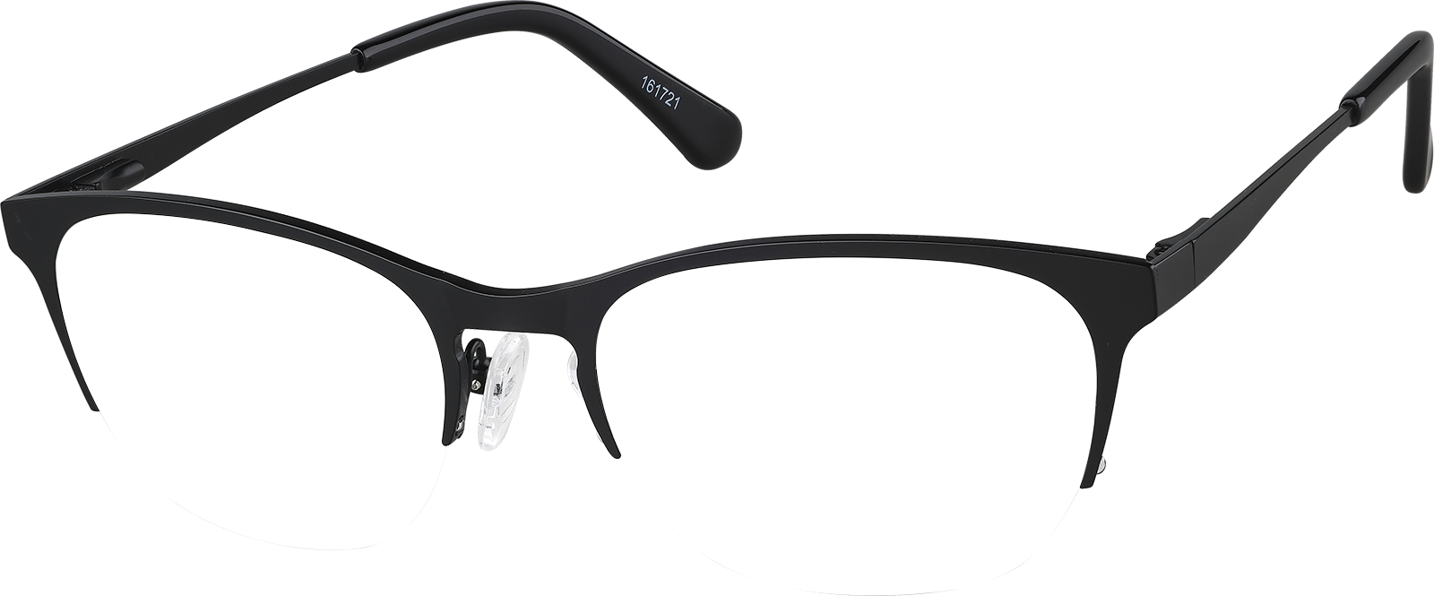 Black Browline Glasses #161721 | Zenni Optical