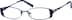 Oval Glasses 161816 in Blue