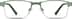 Rectangle Glasses 162024 in Green