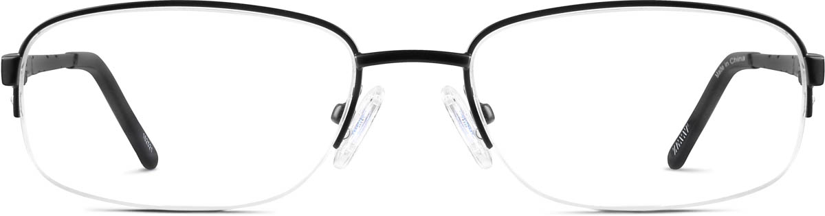 Black Rectangle Glasses