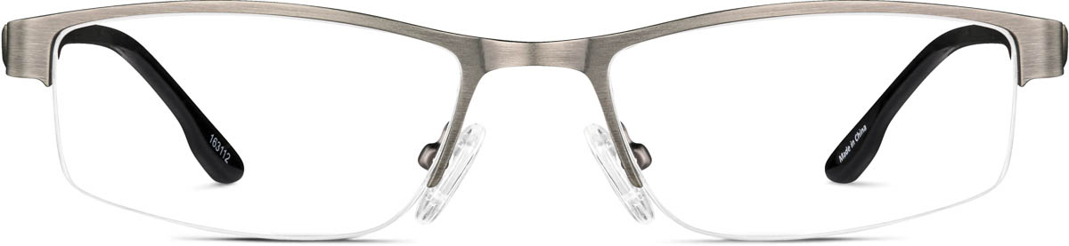 Gray Rectangle Glasses