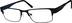Rectangle Glasses 163421 in Black