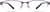 Front view of Oval Glasses 164117 in Purple thumbnail