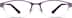 Oval Glasses 164117 in Purple