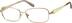 Rectangle Glasses 164414 in Gold