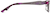 Side view of Oval Glasses 165317 in Purple thumbnail