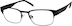 Rectangle Glasses 165621 in Black