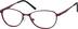 Oval Glasses 165818 in Red