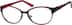 Oval Glasses 167021 in Black