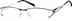 Rectangle Glasses 167221 in Black