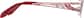Side view of Half-Rim Glasses 167318 in Red thumbnail