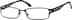 Rectangle Glasses 167521 in Black