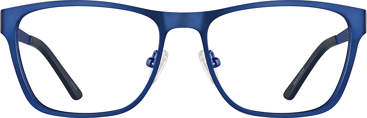 Blue Square Glasses