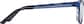Side view of Square Glasses 167916 in Blue thumbnail