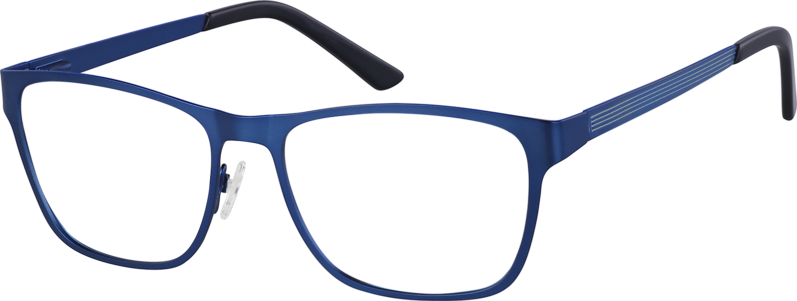 Blue Square Glasses #167916 | Zenni Optical Canada