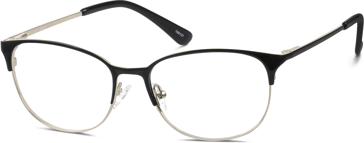 Black Cat Eye Glasses 168121