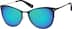 Premium Cat-Eye Sunglasses 168721 in Black