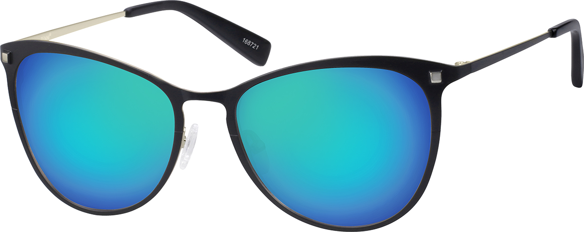 Black Premium Cat Eye Sunglasses 168721