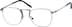 Square Glasses 168812 in Silver