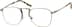 Square Glasses 168814 in Gold